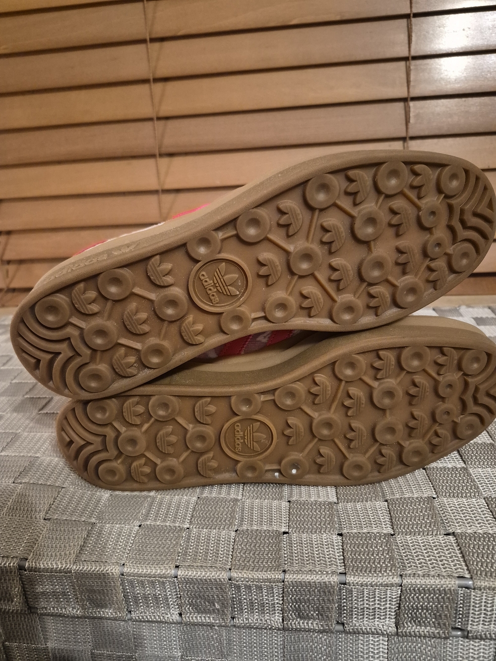 adidas Gazelle Platform Sneakers — Pink Floral / Gum Sole - Picture 6 of 6